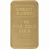 Gold Credit Suisse Bars Photos