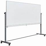 Double Sided Magnetic Whiteboard On Wheels Photos
