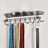 Tie And Belt Rack Wall Mount Pictures
