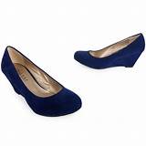 Images of Navy Blue Wedge Shoes