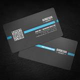 Pictures of Business Cards With Qr Barcode