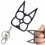 Self Defense Keychain Cat Pictures