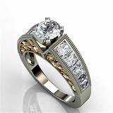 Diamond Engagement Rings White Gold Pictures