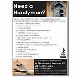 Examples Of Business Cards For Handyman Pictures