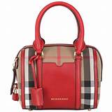 Burberry Red Patent Handbag Images