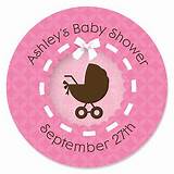 Images of Baby Shower Stickers Girl