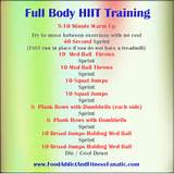 Pictures of Workout Routine Hiit