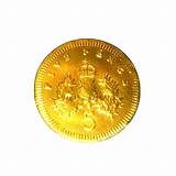 Images of Chocolate Gold Foil Coins