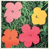 Warhol Flower Paintings Pictures
