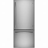 Ge Stainless Steel Bottom Freezer Refrigerator Pictures