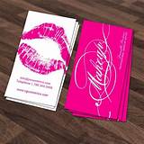 Pictures of Business Cards For Makeup Artists