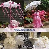 Pictures of Bridal Shower Umbrellas Decorated