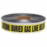 Gas Line Warning Tape Pictures