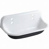 Images of Kohler Cast Iron White Sink