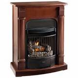 Corner Propane Fireplace Vent-free