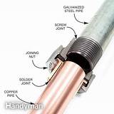 Images of Copper To Galvanized Pipe