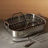 Images of All Clad Stainless Steel Nonstick Roaster With Rack