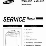 Samsung Washing Machine Repair Manual Images