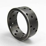 Mens Black Stainless Steel Wedding Bands Photos