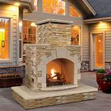 Pictures of Natural Gas Patio Fireplace