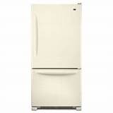 Bisque Colored Refrigerators With Bottom Freezer Pictures