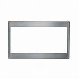 Stainless Microwave With Trim Kit Images