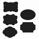 Pictures of Chalkboard Stickers