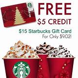Free 5 Dollar Starbucks Gift Card Pictures