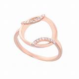 Pictures of Rose Gold With Silver Ring