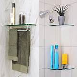 Images of Glass Bath Shelves