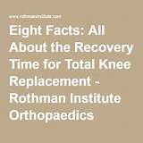 What''s The Recovery Time For A Knee Replacement Pictures