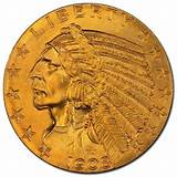 Photos of 5 Dollar Indian Head Gold Coin
