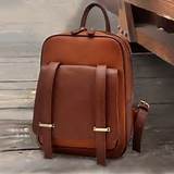 Pictures of Leather Handbag Backpack Style