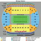 University Of Michigan Big House Seating Chart Pictures