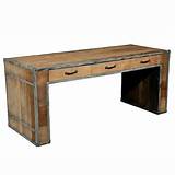 Images of Reclaimed Wood And Metal Desk