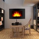 In Wall Electric Fireplace Heater Images