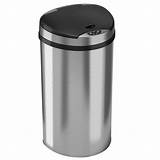 Stainless Steel Kitchen Trash Cans With Lids