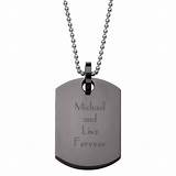 Engraved Stainless Steel Dog Tags Pictures