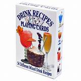 Drink Recipe Playing Cards