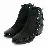 Black Ankle Boots With Studs Images