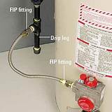 Gas Supply Line Sediment Trap