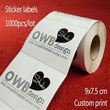 Images of Packaging Labels Stickers