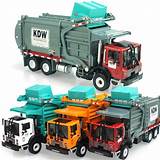 Images of Orange Toy Garbage Trucks