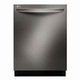Black And Stainless Steel Dishwasher