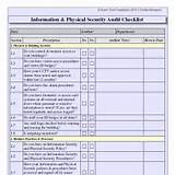 Information Security Assessment Template Photos