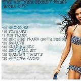 Photos of Workout Routine Victoria Secret Model