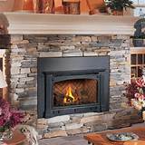 Gas Log Fireplace Insert Images