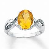 Citrine Silver Rings Pictures