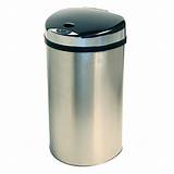 Stainless Steel Touchless Trash Can Photos