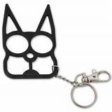 Self Defense Cat Keychain Pictures